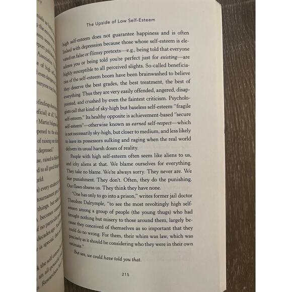 Unworthy How To Stop Hating Yourself by Anneli Rufus - Picture 4 of 6